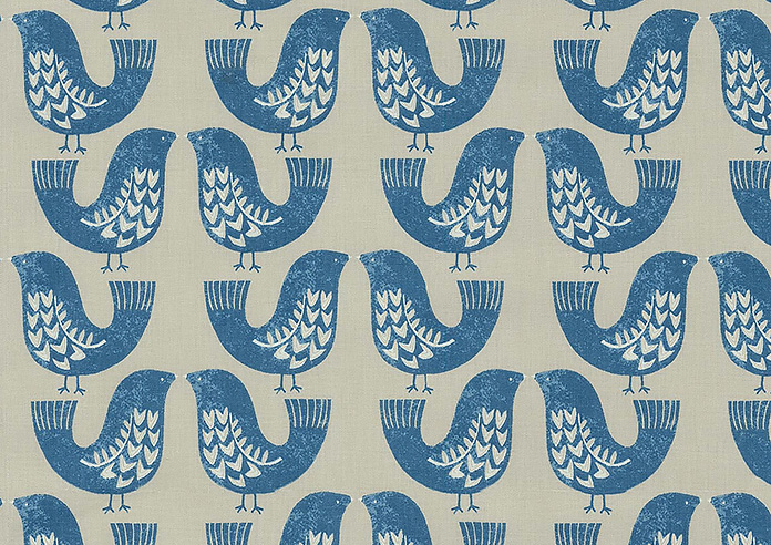 Scandi Birds, Capri - Twist&Fit Roman Blind - Image 7